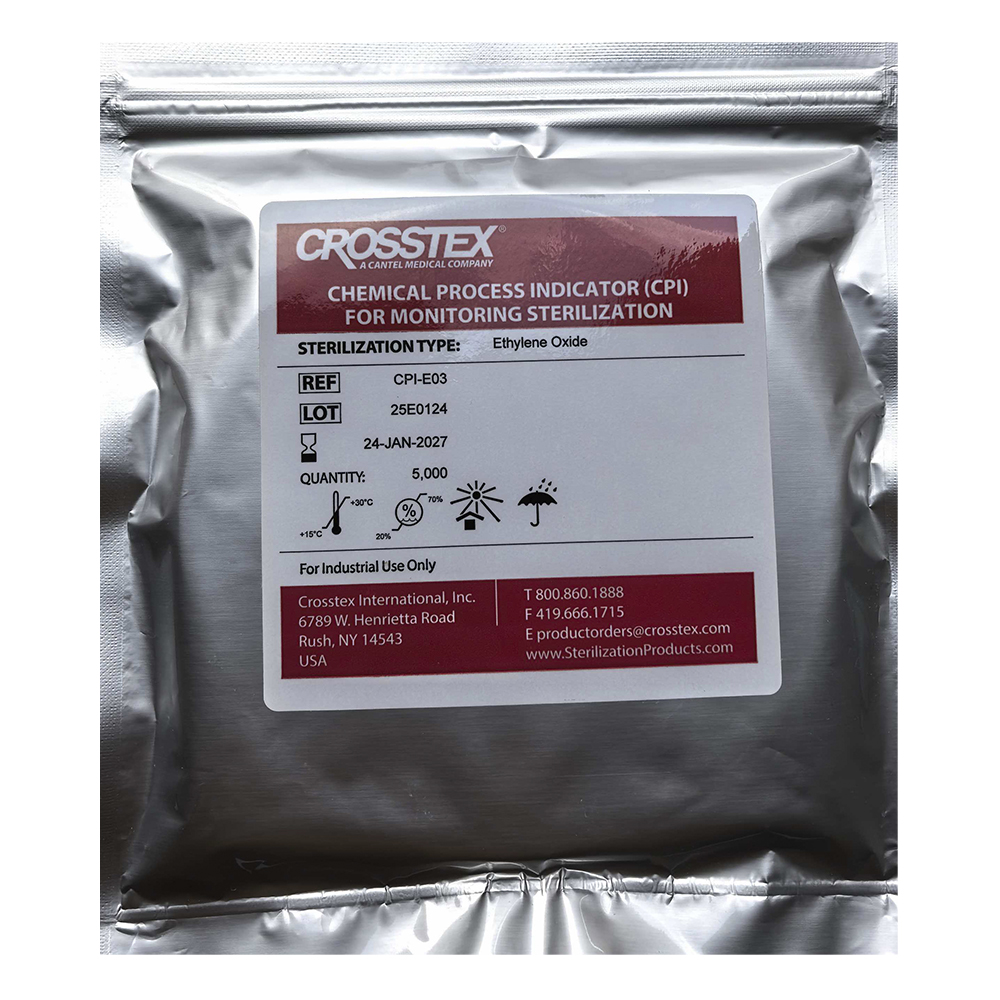 CROSSTEX環(huán)氧乙烷滅菌化學(xué)指示標(biāo)簽